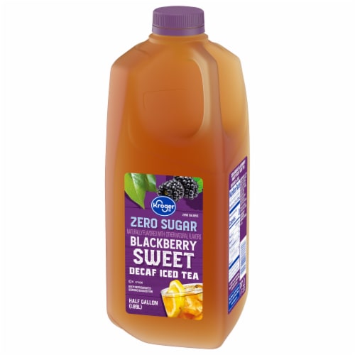 Kroger Zero Sugar Sweet Iced Tea Blackberry Decaf Gallon Smith