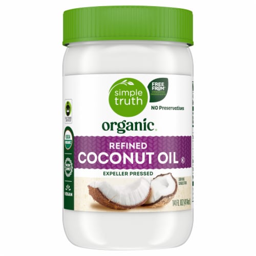 Simple Truth Organic Refined Coconut Oil 14 Fl Oz Kroger