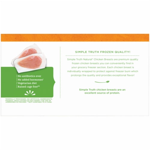 Simple Truth Boneless And Skinless Natural Chicken Breasts 2 25 Lb