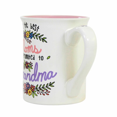 Tabletop Promoted To Grandmas Mug Stoneware Flowers Mothers Day 6010063