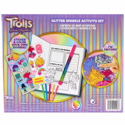 Dreamworks Trolls Band Together Glitter Sparkle Activity Set Ct