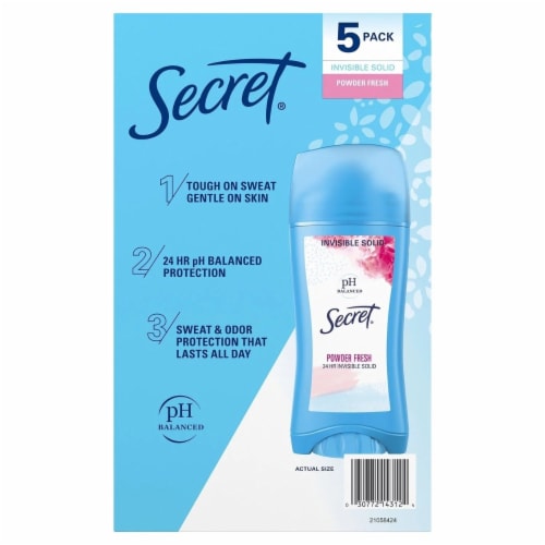 Secret Invisible Solid Antiperspirant And Deodorant Powder Fresh