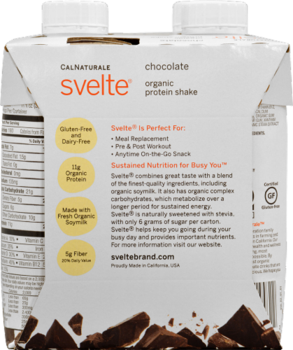 Svelte Organic Chocolate Protein Shake Fo Ralphs