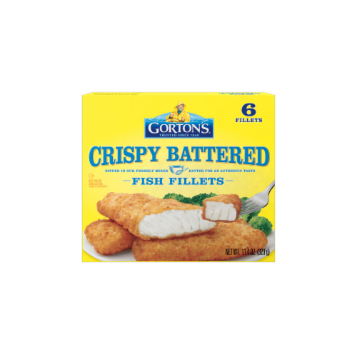 Gorton S Crispy Battered Frozen Fish Fillets Ct Oz Ralphs