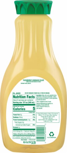 Tropicana Zero Sugar Passionfruit Lemondae Escape 52 Fl Oz Kroger