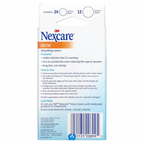 Nexcare Acne Absorbing Covers Assorted Covers Count Kroger