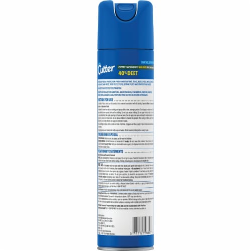 Cutter Backwoods High Deet Insect Repellent Aerosol Spray Oz