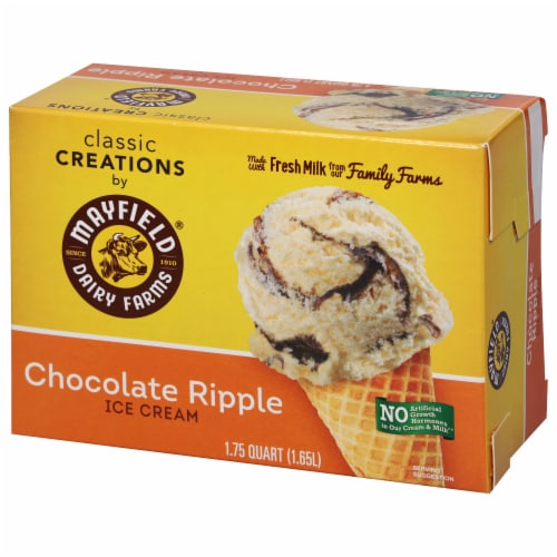 Mayfield Dairy Farms Chocolate Ripple Ice Cream 1 75 Quart King Soopers