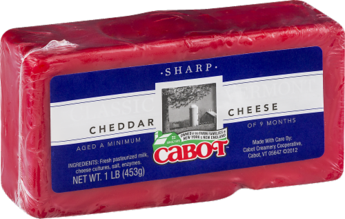 Cabot Classic Vermont Sharp Cheddar Cheese Oz Kroger