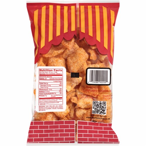 Kitchen Cooked Hot Spicy Flavored Pork Rinds 2 25 Oz King Soopers