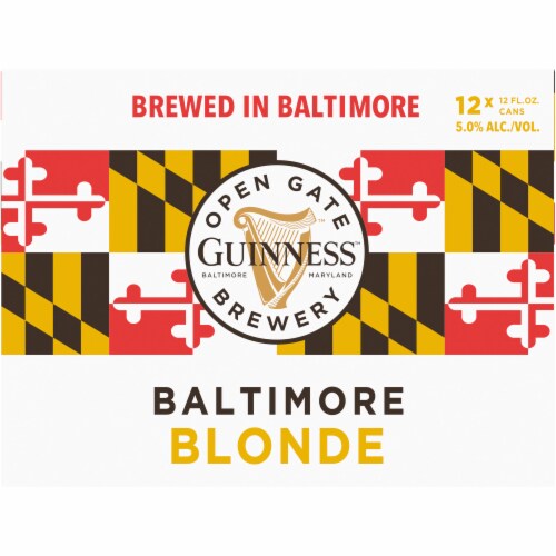 Guinness American Blonde Lager Beer 12 Cans 12 Fl Oz Kroger