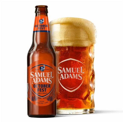 Samuel Adams Octoberfest Seasonal Beer Bottle Fl Oz Qfc