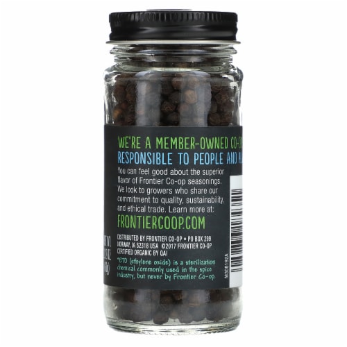 Frontier Co Op Organic Black Peppercorns Oz G Oz Kroger