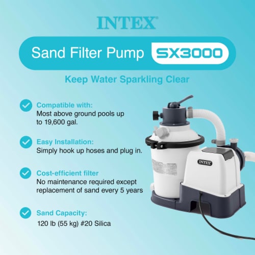 Intex Gph Sand Filter Pump Deluxe Maintenance Kit For Above