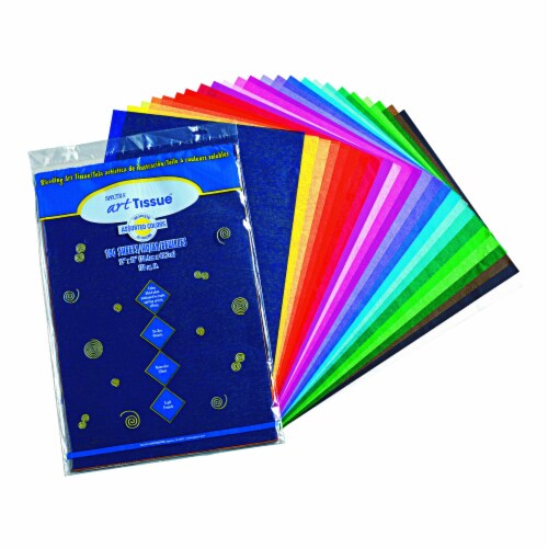 Spectra Deluxe Bleeding Art Tissue Assorted Colors X