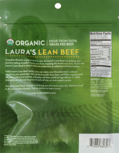 Laura S Lean Beef Organic Original Jerky Oz King Soopers