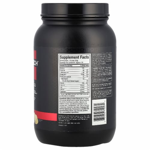 Muscletech Nitro Tech Whey Gold French Vanilla Cream Lbs