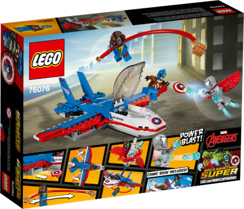 LEGO Marvel Super Heroes Captain America Jet Pursuit 160 Pc Fred Meyer