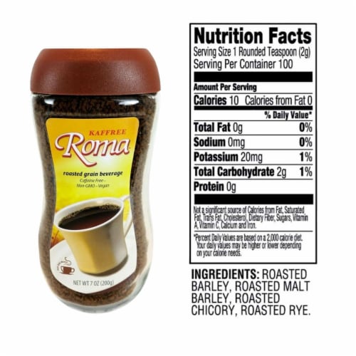 Kaffree Roma Plant Based Original 7 Oz Pack Of 3 Non GMO 7 Oz