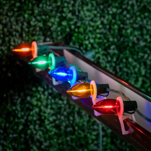 Pack C Led Outdoor Christmas Replacement Bulbs Multi C E Base