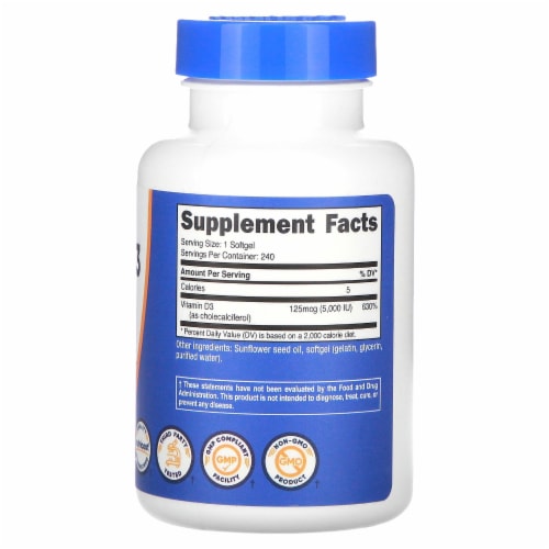 Nutricost Vitamin D Iu Softgels Count Kroger