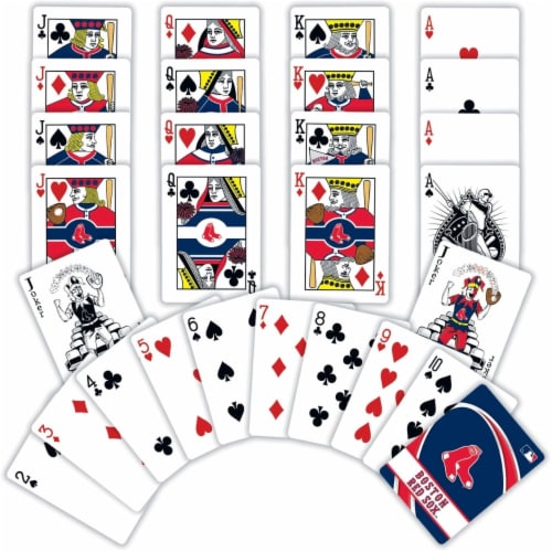 Masterpieces Officially Licensed Mlb Boston Red Sox Playing Cards