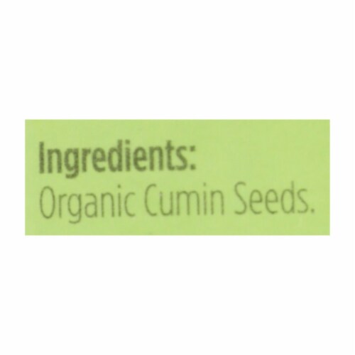 Spicely Organics Organic Cumin Seed Gluten Free Whole Pk Oz