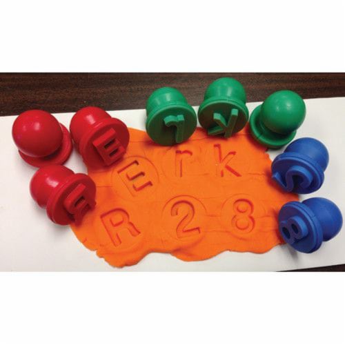 READY 2 LEARN Easy Grip Dough And Paint Stampers Lowercase Alphabet