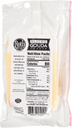 Roth Van Gogh Original Gouda Cheese Slices Oz Kroger