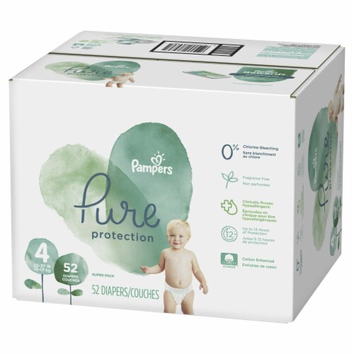 Pure Protection Natural Diapers 52 Diapers Kroger