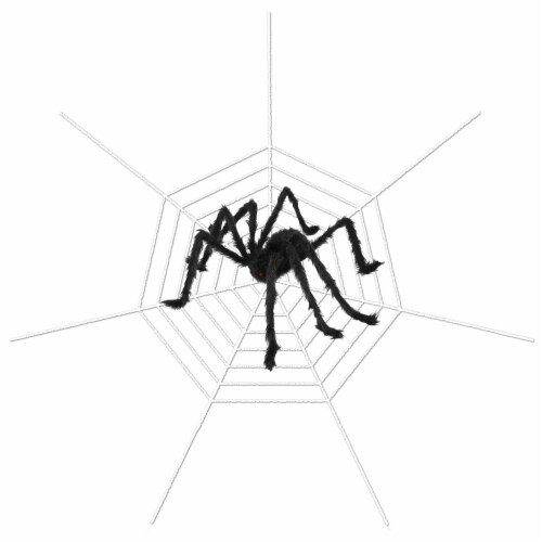 Halloween Decorations Spider Outdoor Halloween Spider With 126 Inch