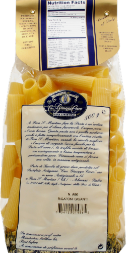 Guiseppe Cocco Rigatoni Gigante Pasta 17 6 Oz Kroger