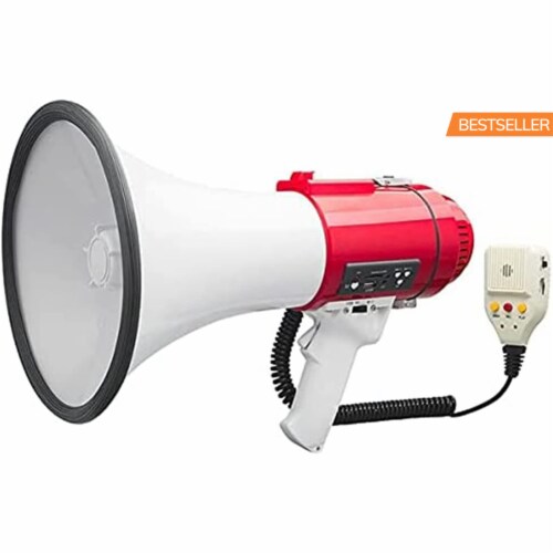 Megaphone Speakers Blow Horn Pro Loud Speaker Bullhorn Handheld Siren