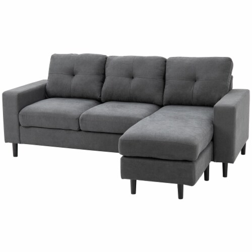 Living Room Multi Piece Chaise Sofa Lounger W Mid Century Style And