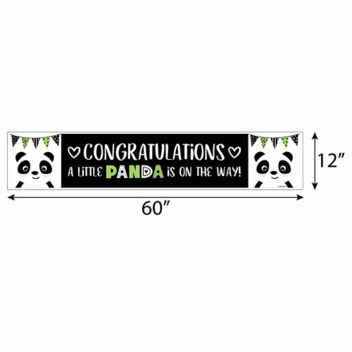 Big Dot Of Happiness Party Like A Panda Bear Baby Shower Decorations