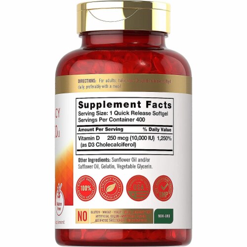 Carlyle Vitamin D Iu Softgels Softgels Kroger