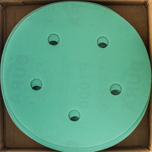 Grit Green Film Da Sanding Discs Hole Pattern Hook And