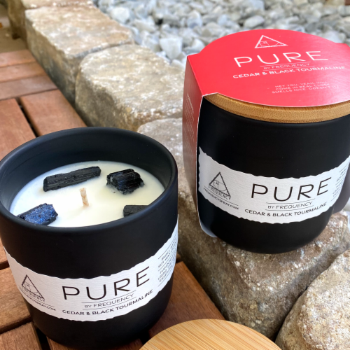 Pure Cedar And Black Tourmaline Soy Candle Pc Kroger