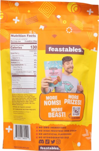 Feastable Mr Beast Peanut Butter Chocolate Chip Cookie Oz Frys