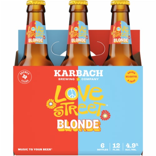 Karbach Brewing Company Love Street Blonde Beer 6 Pk 12 Fl Oz QFC