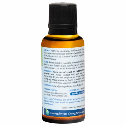 Earth S Care 100 Pure Eucalyptus Essential Oil 1 FL OZ 30 ML 1