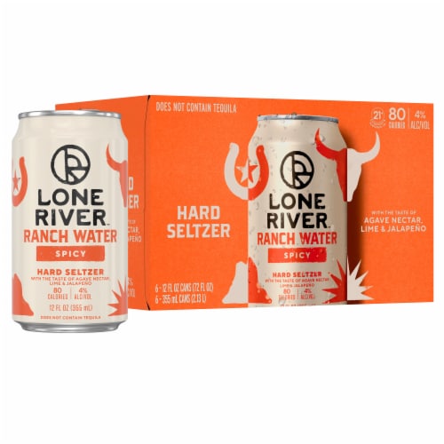 Lone River Ranch Water Spicy Hard Seltzer 6 12 0 FL OZ Kroger