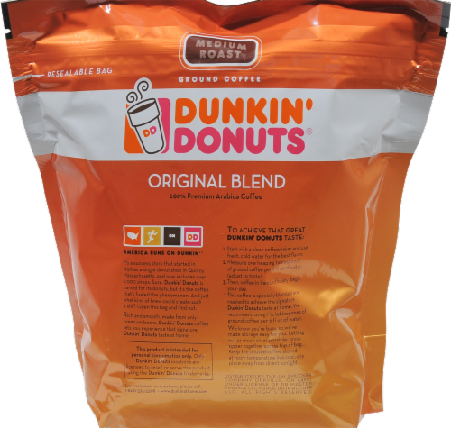 Dunkin Donuts Original Blend Medium Roast Ground Coffee 20 Oz Kroger