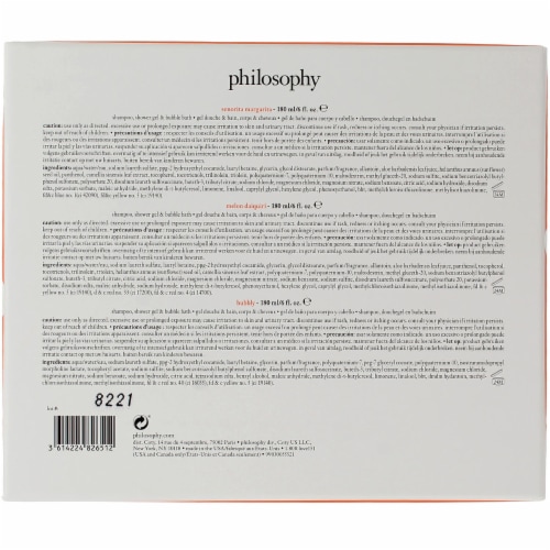 Philosophy Congrats Shampoo Shower Gel Bubble Bath Gift Set Fl Oz