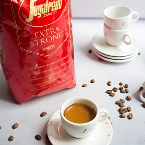 Segafredo Zanetti Extra Strong Whole Beans Coffee 2 2lb 1kg Bag Pick