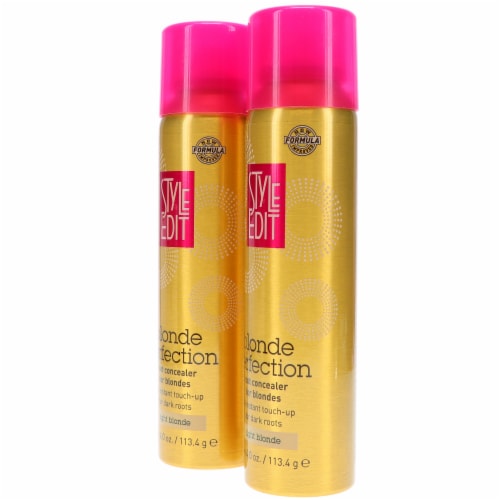 Style Edit Light Blonde Root Concealer Touch Up Spray Oz Pack Oz