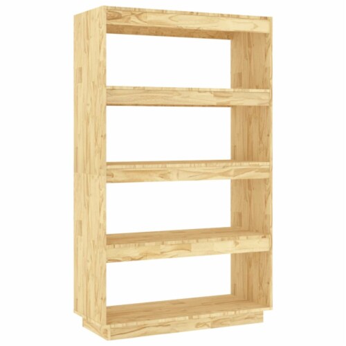 Vidaxl Book Cabinet Room Divider X X Solid Wood Pine