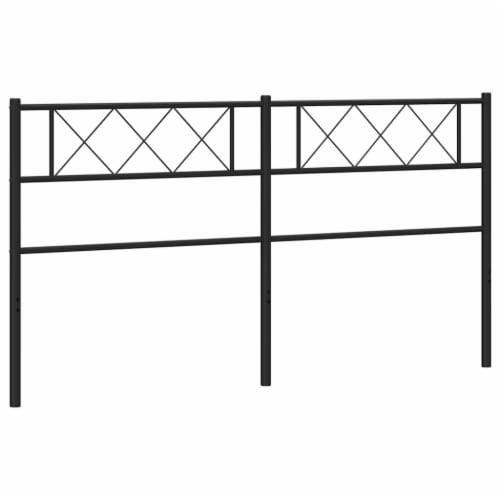 VidaXL Metal Headboard Black 70 9 70 9 1 Kroger