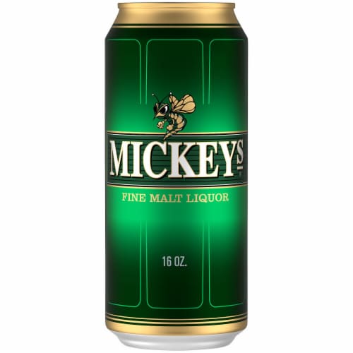 Mickeys Fine Malt Liquor Ale Beer 4 Cans 16 Fl Oz Ralphs