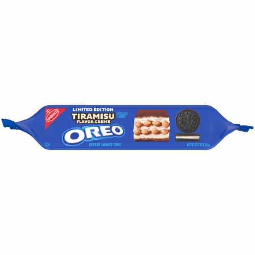 Oreo Limited Edition Tiramisu Flavor Creme Chocolate Sandwich Cookies